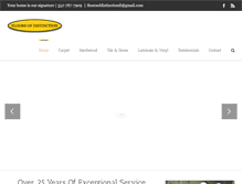 Tablet Screenshot of floorsofdistinctionfl.com